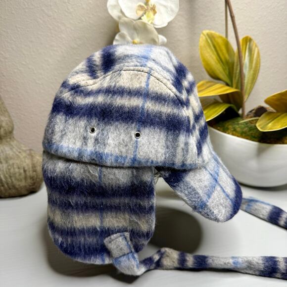 Free People hat plaid trapper hat fall winter boho cozy - Picture 5 of 12